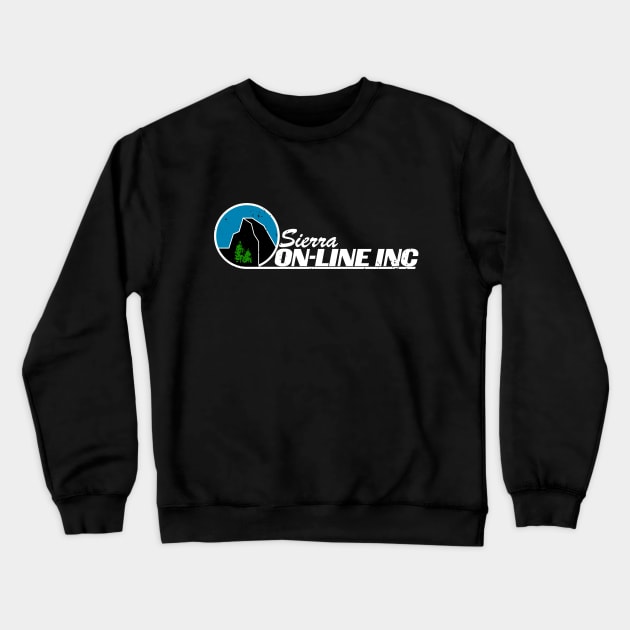 Retro PC Gamer Vista Logo Crewneck Sweatshirt by CCDesign